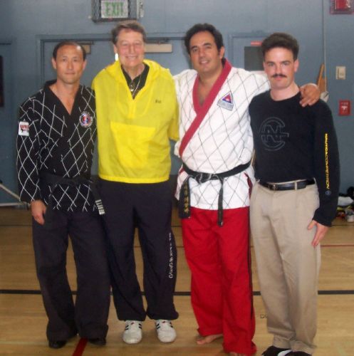 Great friends and brothers. Master Jino Kang, Prof. Bill Dewart and Sifu Mike Goodwin